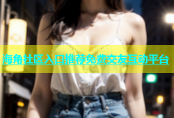 海角社区入口推荐免费交友互动平台