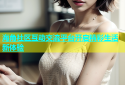 海角社区互动交流平台开启精彩生活新体验