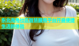 东北海角社区智慧服务平台开启便捷生活新体验