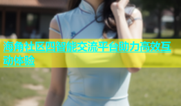 海角社区四智能交流平台助力高效互动体验